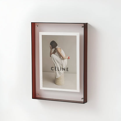 Vibrant Glass Picture Frame – Modern Display