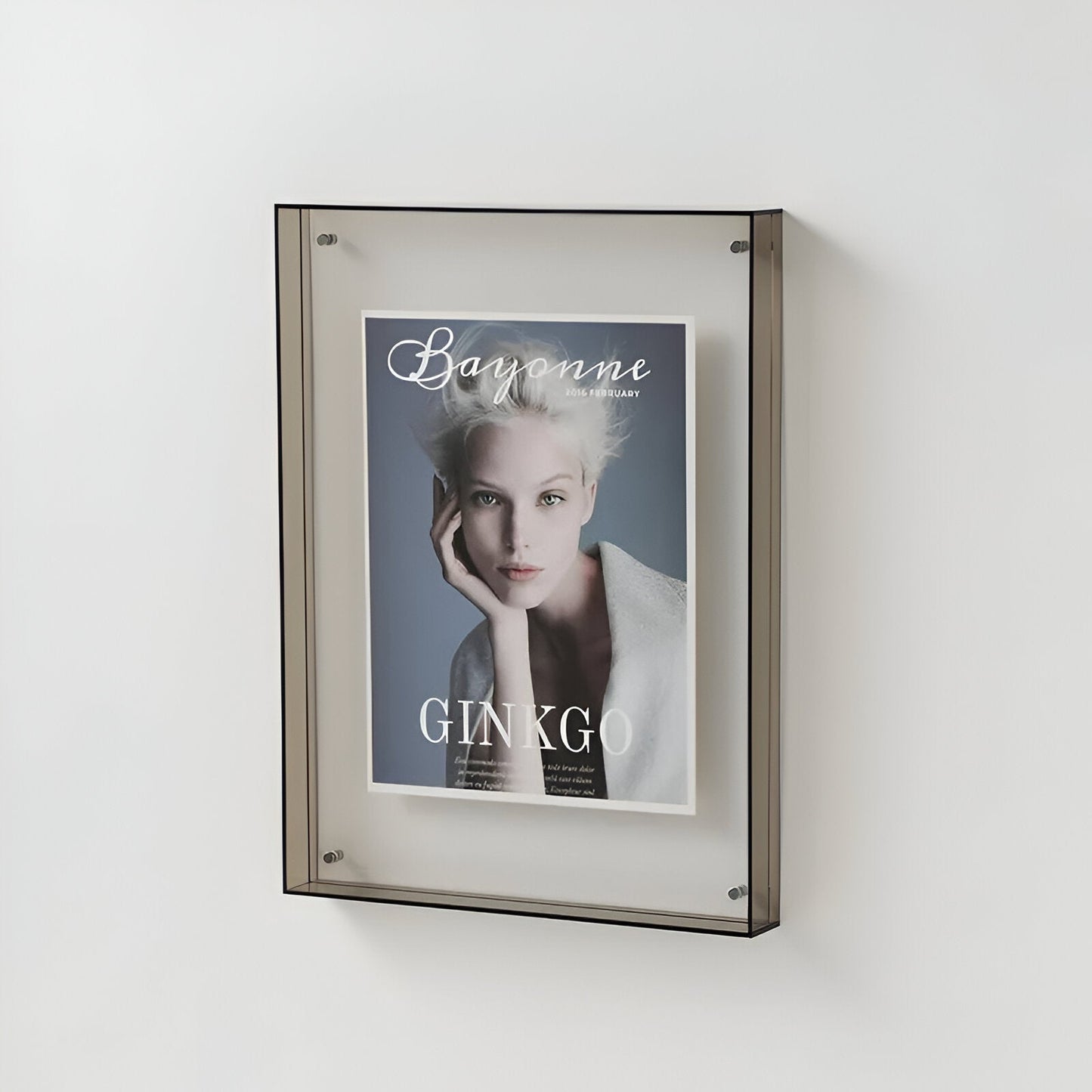 Vibrant Glass Picture Frame – Modern Display