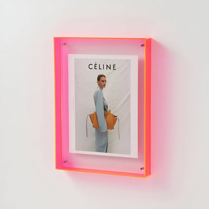 Vibrant Glass Picture Frame – Modern Display