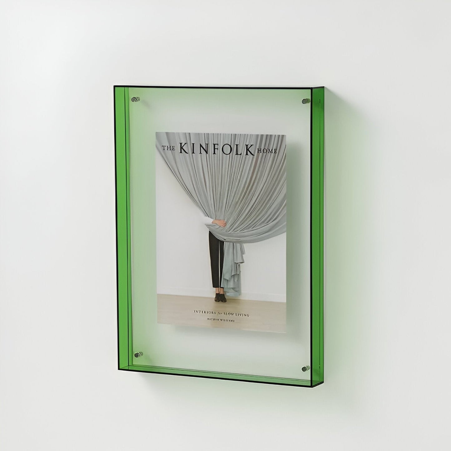 Vibrant Glass Picture Frame – Modern Display