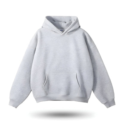 Cozy Fleece Hoodie Casual Loose Fit Sweater