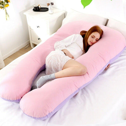 Comfortable Pregnancy Body Pillow for Back Support and Sleep