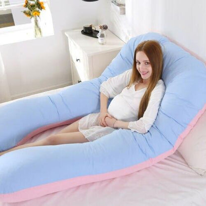 Comfortable Pregnancy Body Pillow for Back Support and Sleep