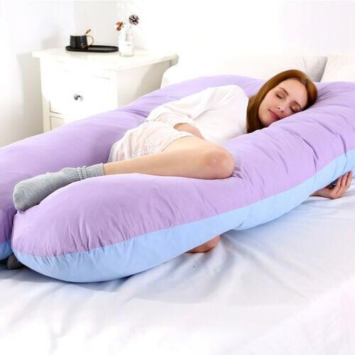 Comfortable Pregnancy Body Pillow for Back Support and Sleep