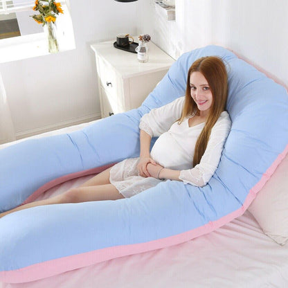 Comfortable Pregnancy Body Pillow for Back Support and Sleep
