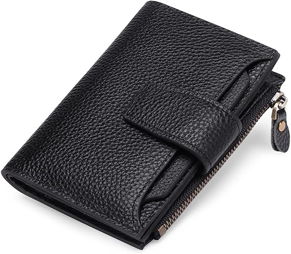 Slim Real Leather RFID Secure Travel Wallet