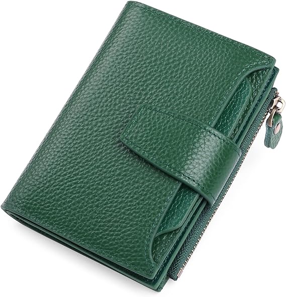 Slim Real Leather RFID Secure Travel Wallet