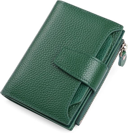 Slim Real Leather RFID Secure Travel Wallet