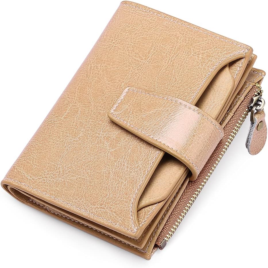 Slim Real Leather RFID Secure Travel Wallet