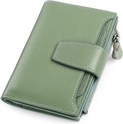 Slim Real Leather RFID Secure Travel Wallet