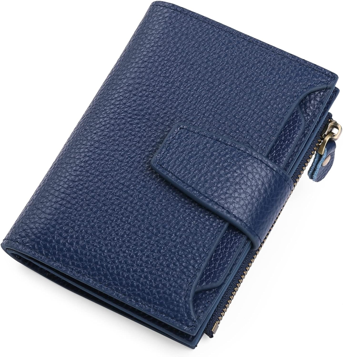 Slim Real Leather RFID Secure Travel Wallet