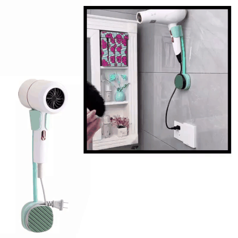 Easy Grip Hair Dryer Holder - Halri