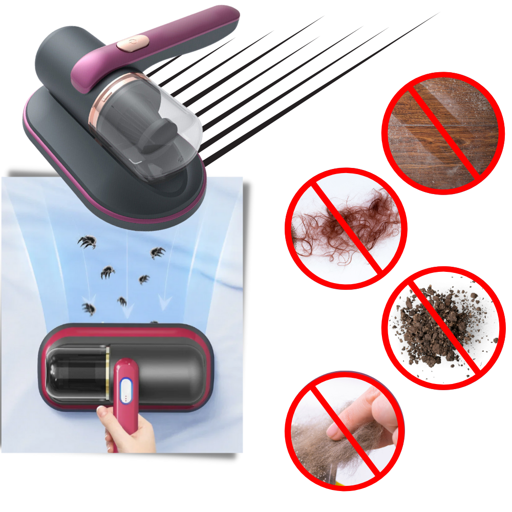 Portable Handheld UV Vacuum Cleaner for Dust Mites