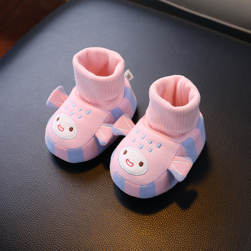 Soft Baby Booties - Warm, Grip Soles, Cozy Fit