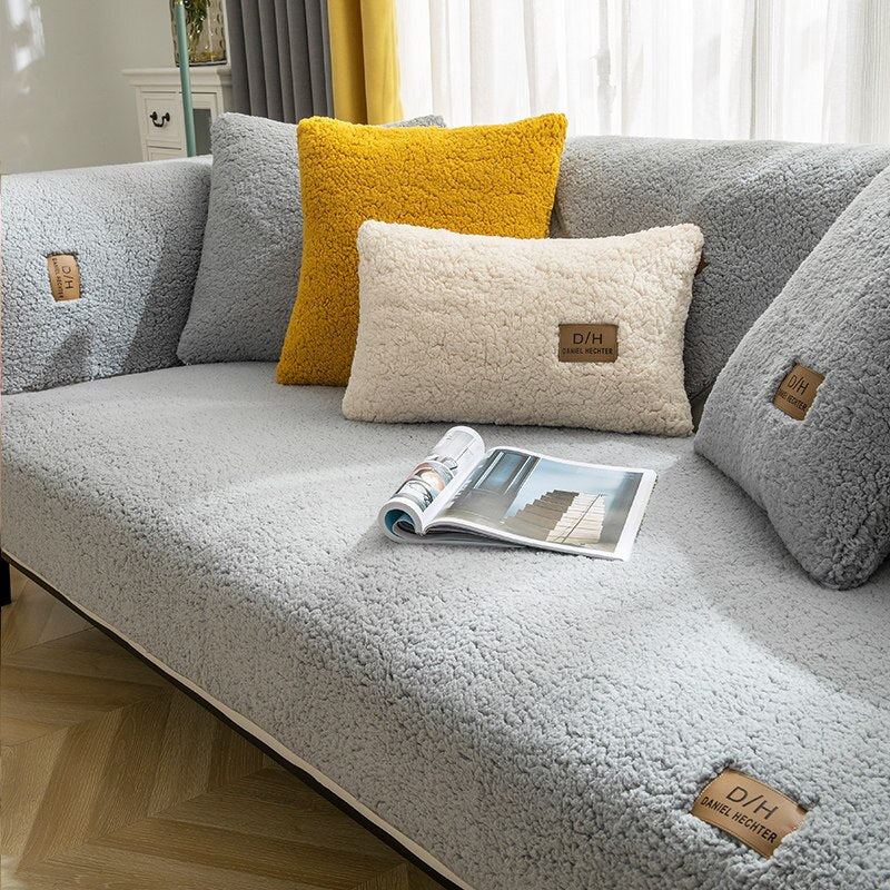 Stylish Fabric Sofa Protector Cover
