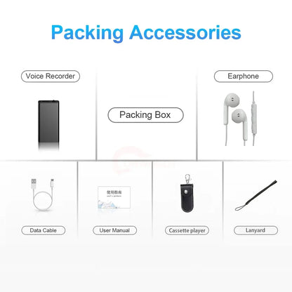 Small Handsfree Digital Voice Recorder