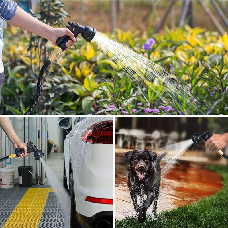 Flexible 100FT Water Hose - Durable & Easy to Use