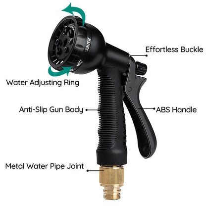 Flexible 100FT Water Hose - Durable & Easy to Use