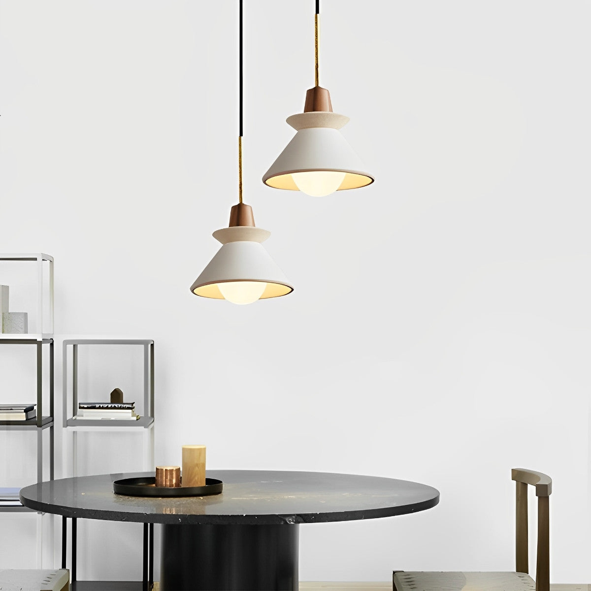 Unique Wooden Pendant Light Fixture - Halri