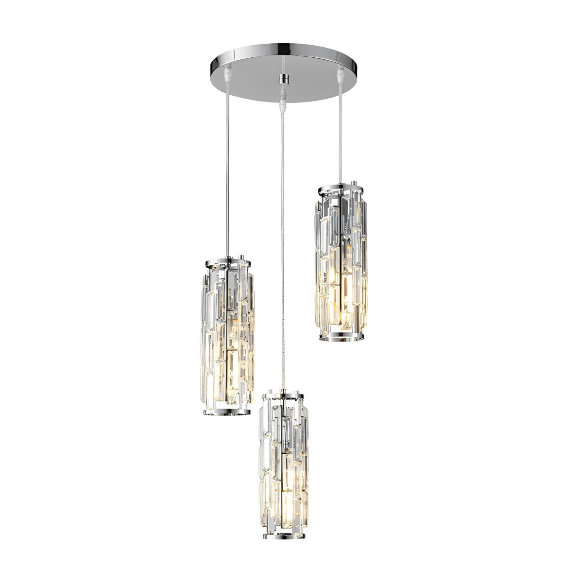 Luxury Metal Glass Pendant Ceiling Light Fixture