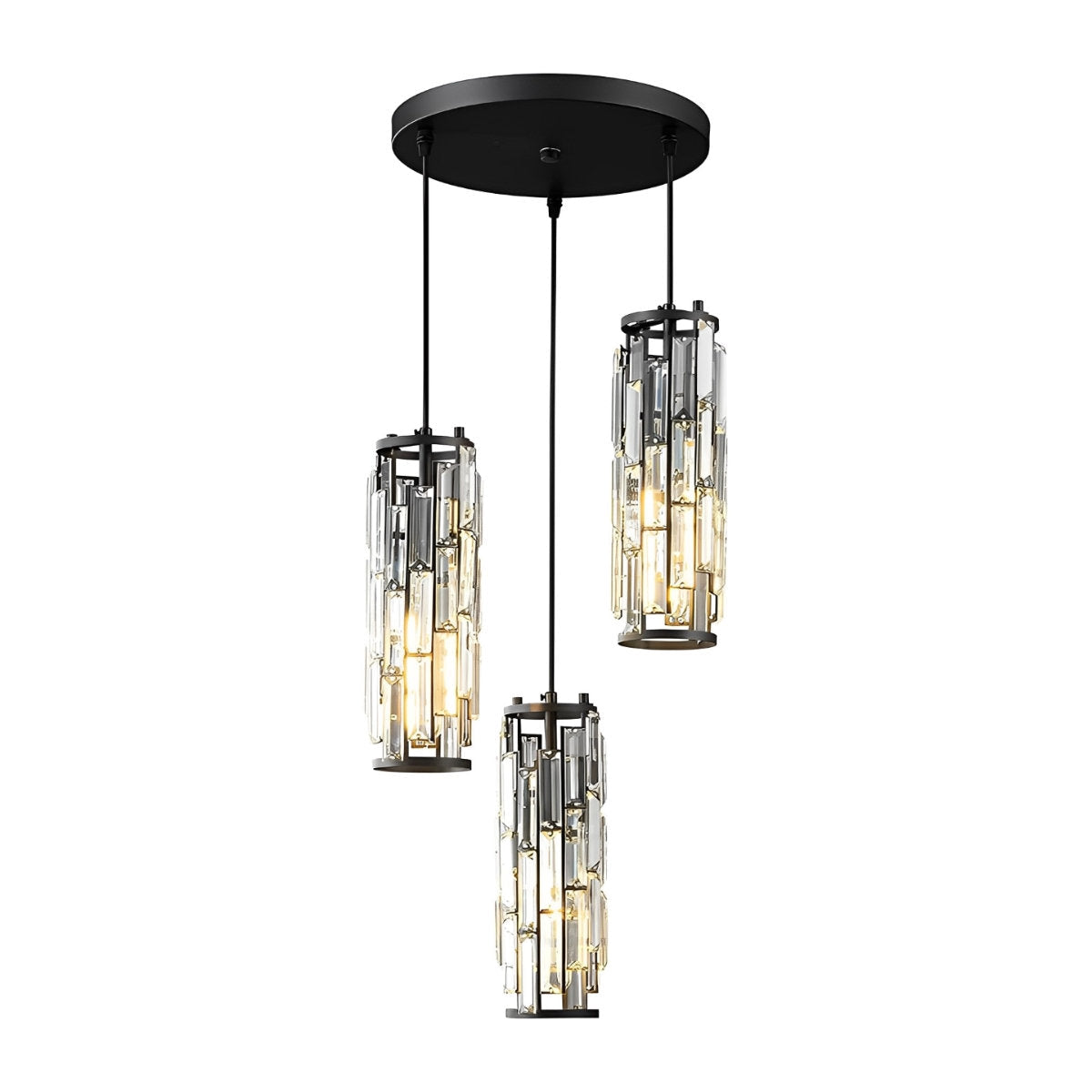 Luxury Metal Glass Pendant Ceiling Light Fixture