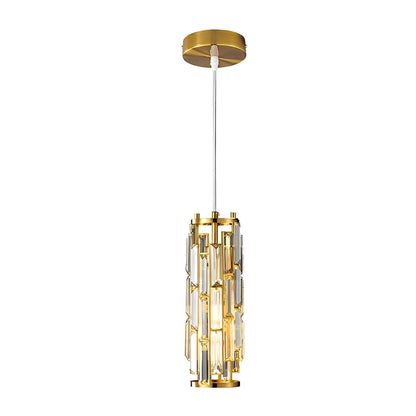 Luxury Metal Glass Pendant Ceiling Light Fixture