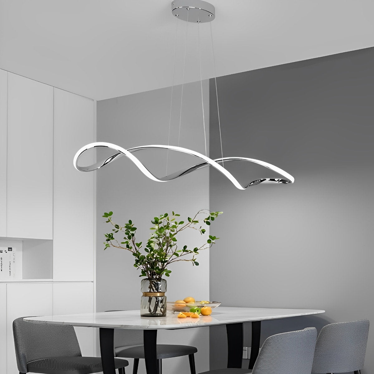 Stylish Dimmable LED Crystal Chandelier Light Fixture