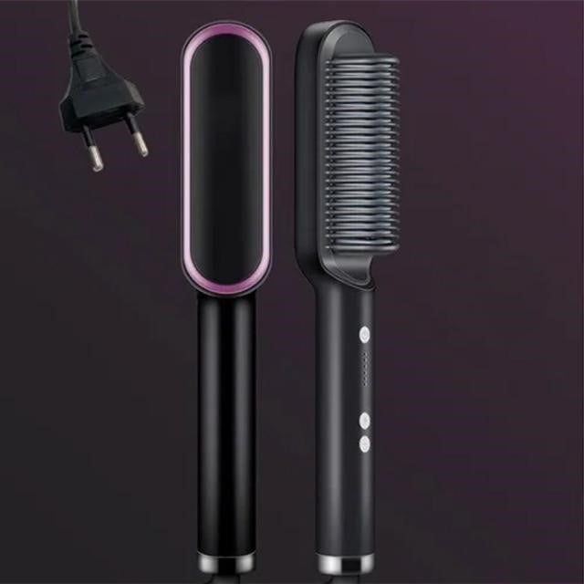 Glamour Hair Smoothing Straightening Brush