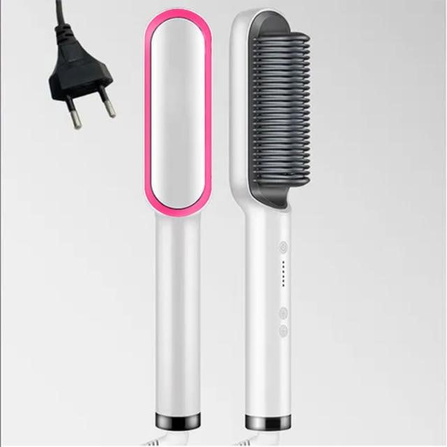 Glamour Hair Smoothing Straightening Brush