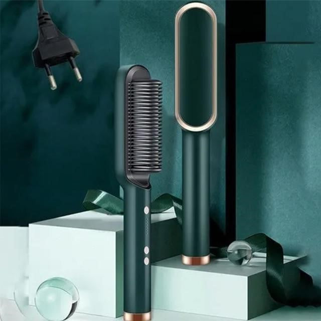 Glamour Hair Smoothing Straightening Brush