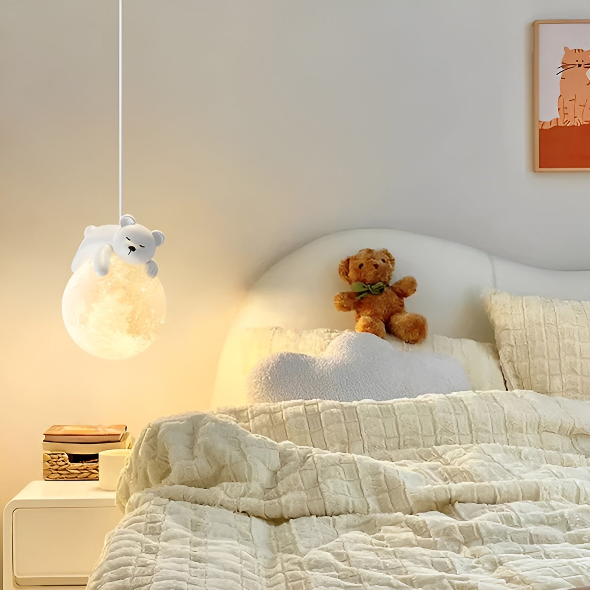 Bright Kids LED Moon Lamp - Halri
