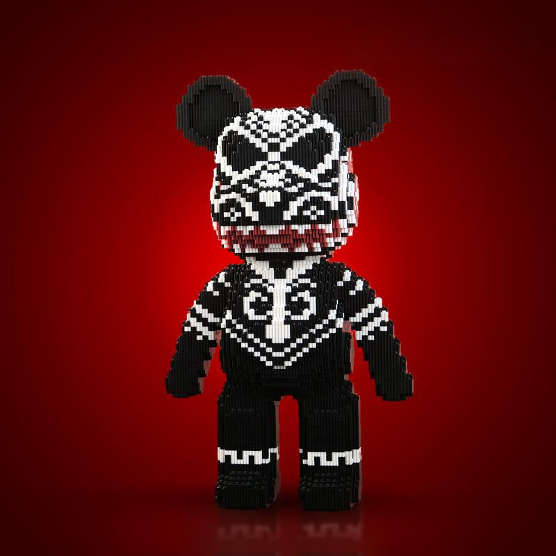Fun DIY Block Bear Figurines Building Kit