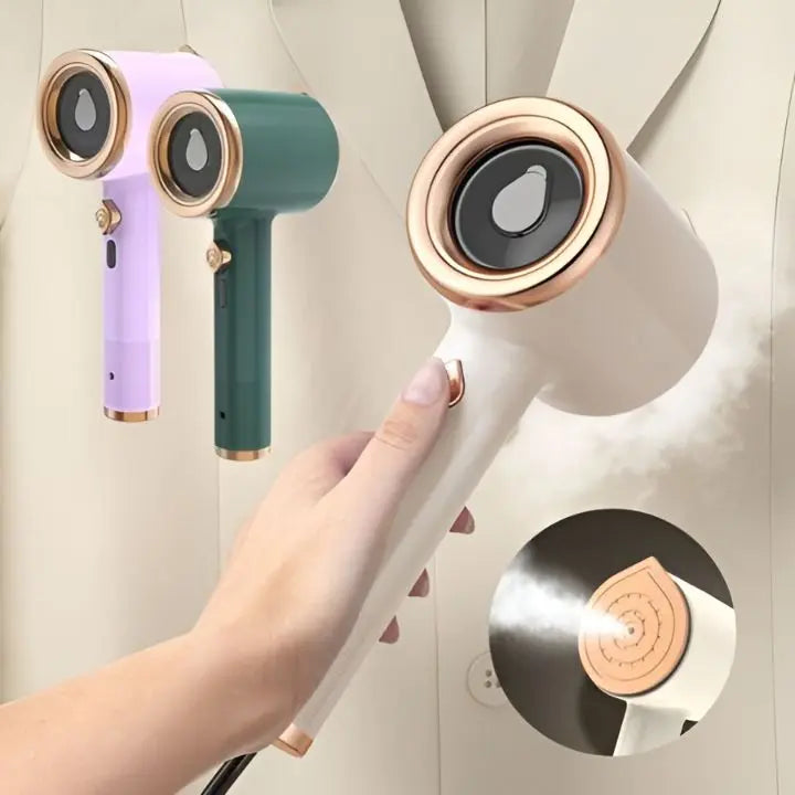 Sleek Wrinkle-Free Garment Steamer