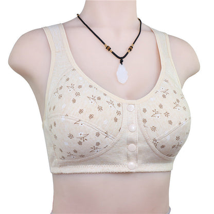 Soft Front Closure Wireless Bra
