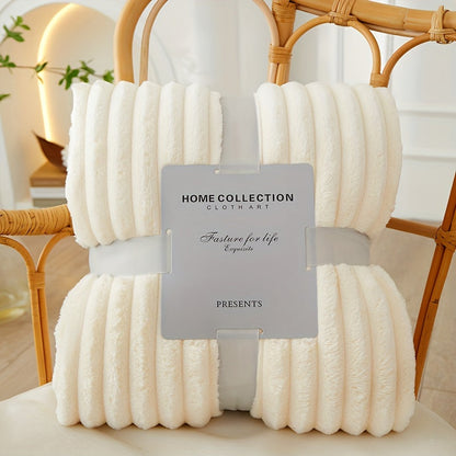 Plush Cozy Fleece Throw Blanket