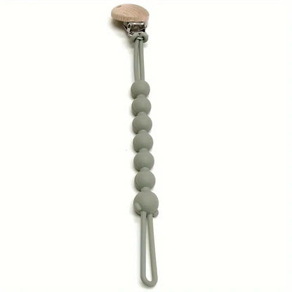 Soft Bear Baby Pacifier Clip Chain