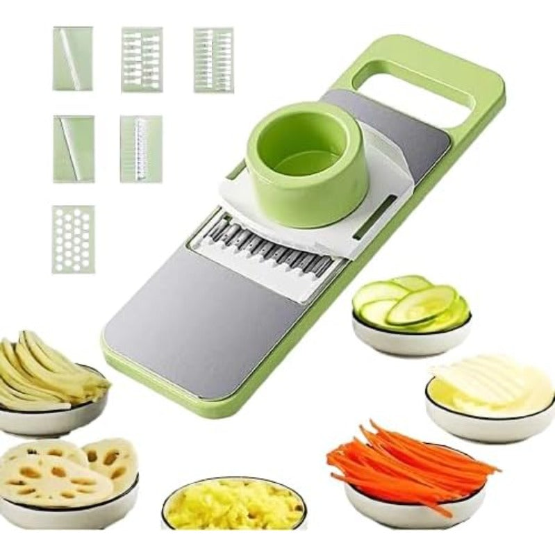 Easy 6-in-1 Kitchen Mandoline Food Slicer - Halri