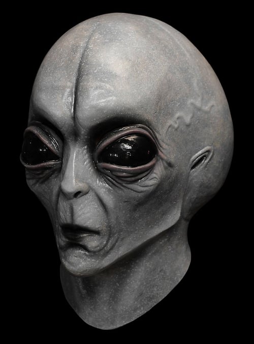 Creepy Alien Latex Mask for Halloween Cosplay