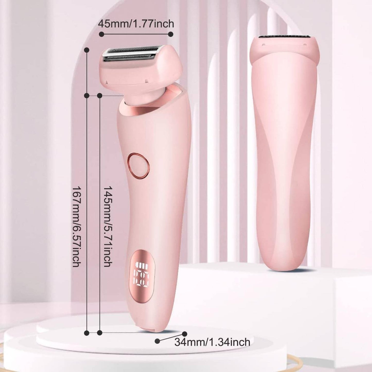 Ladies Rechargeable Razor Shaver