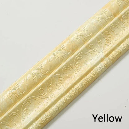 Eco Friendly Self Adhesive 3D Wall Trim