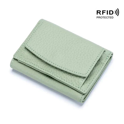Secure Leather Wallet | Thin RFID Blocking Card Case