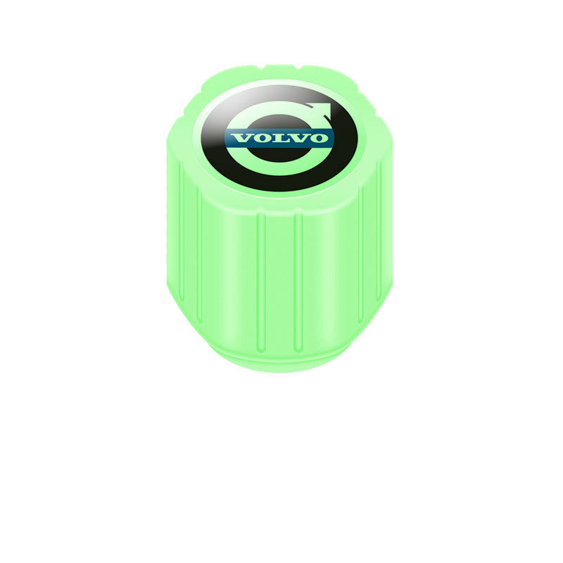 Bright Green Universal Tire Valve Stem Caps 20-Pack