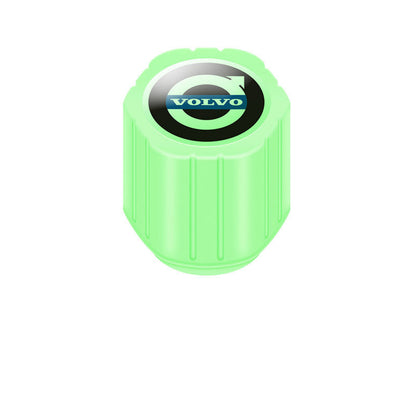 Bright Green Universal Tire Valve Stem Caps 20-Pack