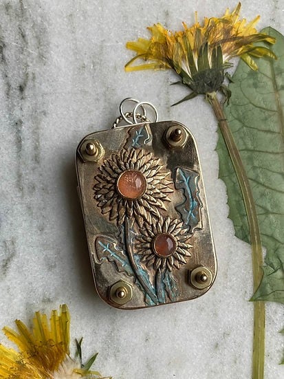 Small Floral Press Kit