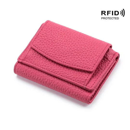Secure Leather Wallet | Thin RFID Blocking Card Case