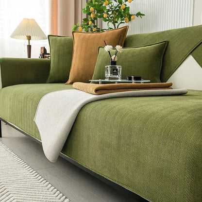 Halri | GripMeister Sofa cover — No more slipping, just pure relaxation on your sofa!