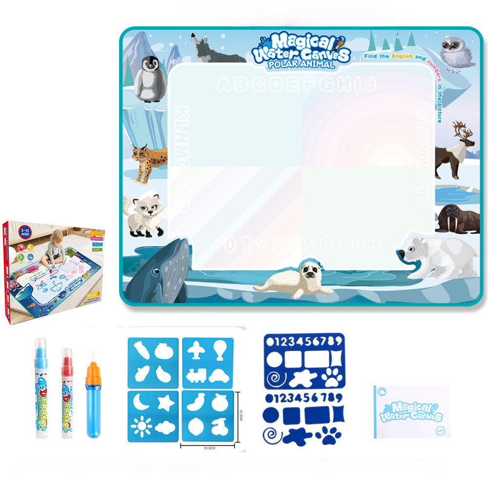 Colorful Kids Art Play Mat