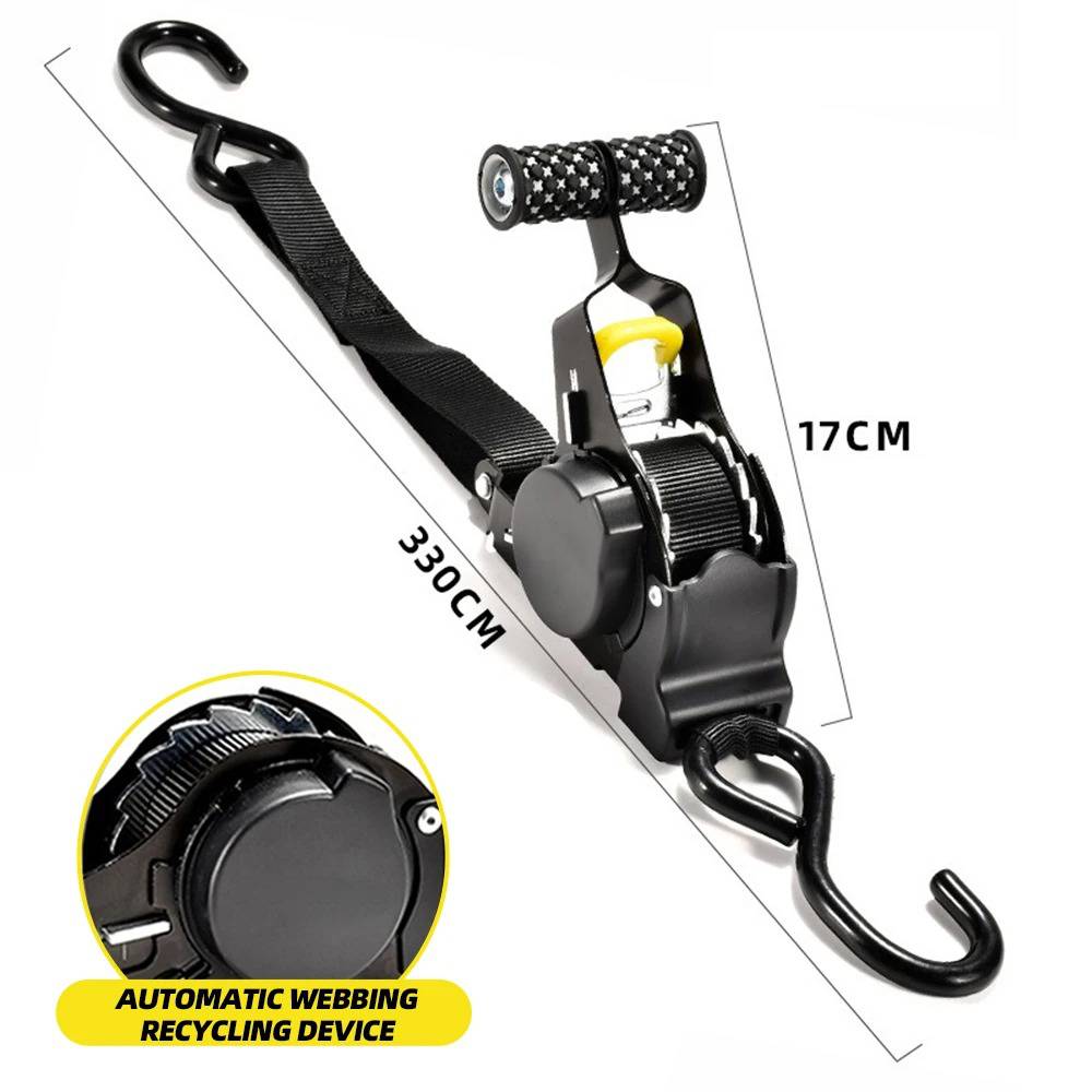 Heavy Duty 2-Piece Tie Down Straps
