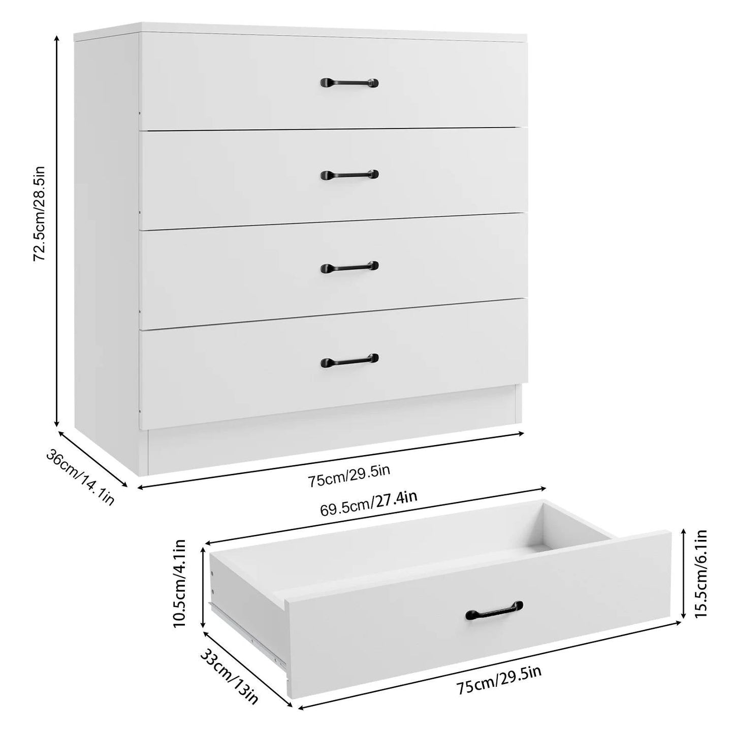 Classic 4-Drawer Chest