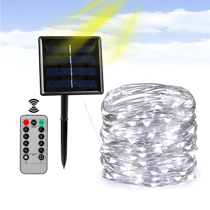 Waterproof Solar Fairy Lights Outside